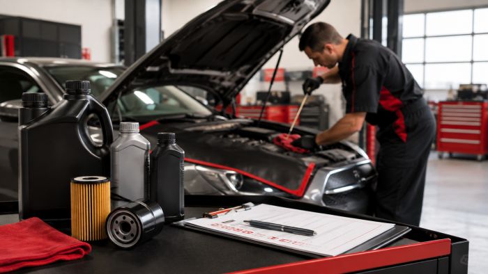 Preventative vehicle maintenance at Vincent Garage